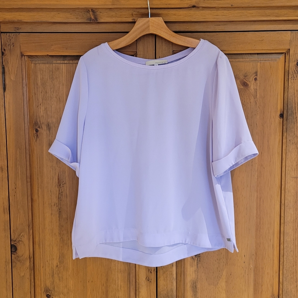 Lavender Blouse